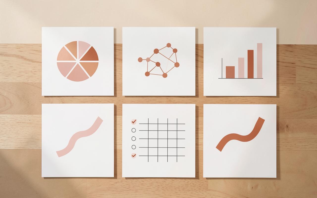 Six types of coaching tools compared by function